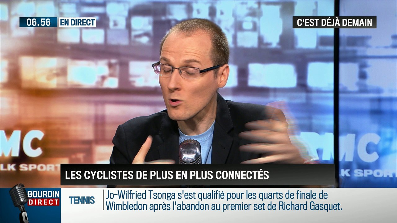La chronique d'Anthony Morel: Quand les cyclistes deviennent de plus en plus connectés - 05/07