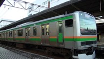 【JR】E231系1000番台ｺﾂK-22　大船発車