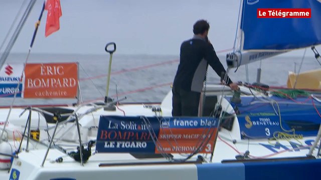 Solitaire Bompard-Le Figaro. 3e étape : Yoann Richomme lutte pour la victoire