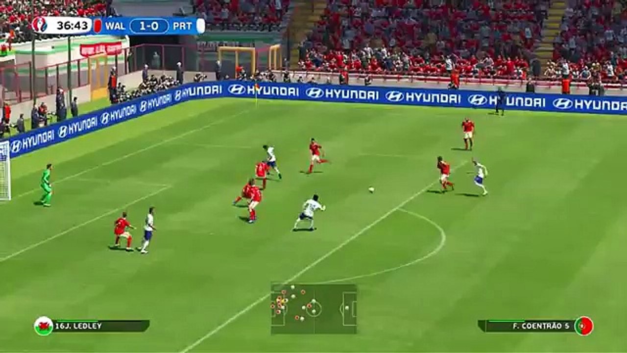 Portugal VS Wales 2016