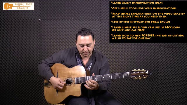 Gypsy Jazz Student Lesson- 1 Nuages Preview
