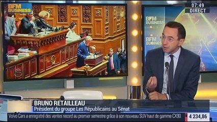 "Le Sénat a voulu rebâtir la loi Travail à partir de principes très simples", Bruno Retailleau - 05/07