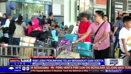 Musim Mudik, 1.900.470 Penumpang Berangkat dari Bandara Soetta