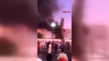 Medine'deki Bombalı Saldırı Sonrası Yaşananlar Kamerada...