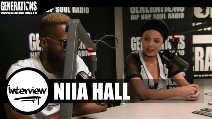 Niia Hall - Interview (Live des studios de Generations)