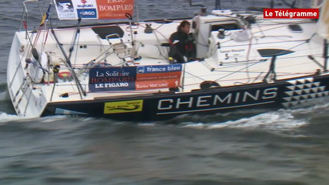 Solitaire Bompard-Le Figaro. Xavier Macaire : Ça bagarre, ça me motive