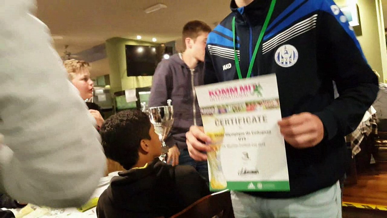 2016.05 - Tournoi U15 en Italie (Remise Coupe & Retour)