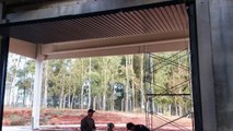 Portones Basculantes Tijera 10 metros x 6 metros proceso construccion