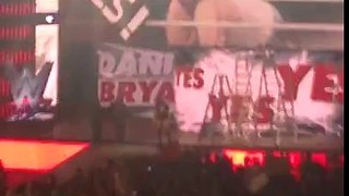 WWE Raw Daniel Bryan Entrance Live 3/23/15