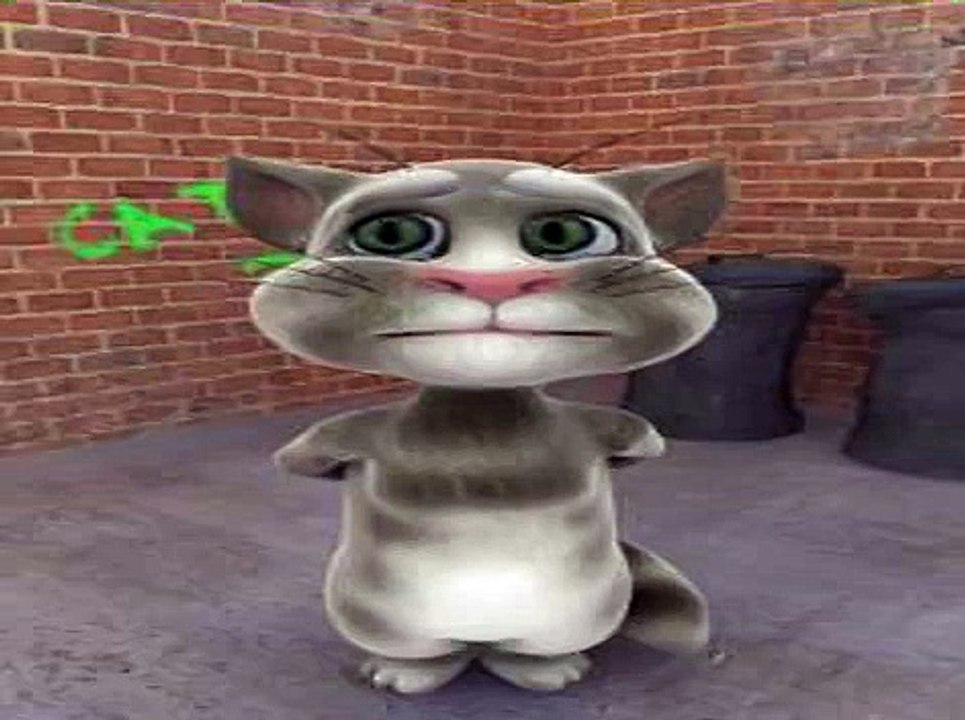 Şarkı Söyleyen Kedi Talking Tom Funny Video video Dailymotion