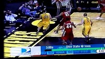 Ohio State Buckeyes Iowa Hawkeyes Basketball questionable officiating 1/27/10