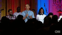 Obama sings Happy Birthday to Malia