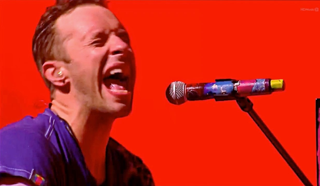 Coldplay Clocks (HD) Live at Glastonbury 2016 Vídeo Dailymotion
