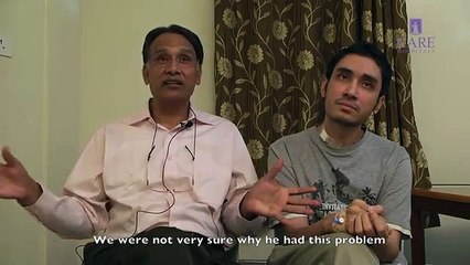 Mr Beedajalla Nazeem speaks about his son's treatment for heart disease at CARE Hospitals, Hyderabad.