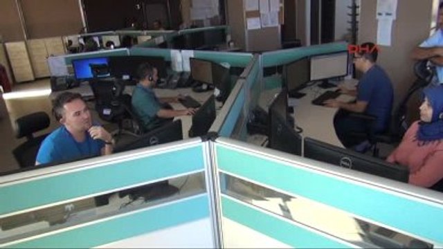 Kahramanmaraş Acil Çağrı Merkezi'nde Bayram Mesaisi