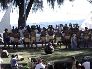 Heiva i Tahiti : lever de pierre