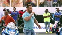 Watch Salman Khan Ride Sports Motobike On Mumbai Roads | Funny Moto