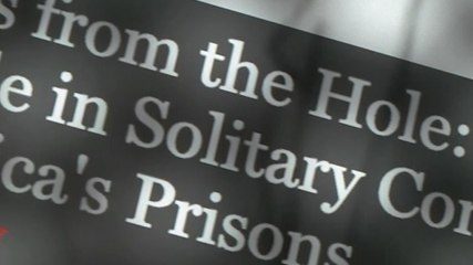 Letters from the inside: Solitary confinement in the US - The Listening Post (Feature)