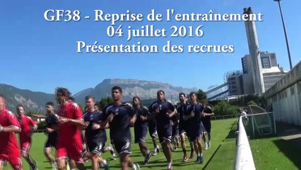 Présentation des recrues du GF38 saison 201662017