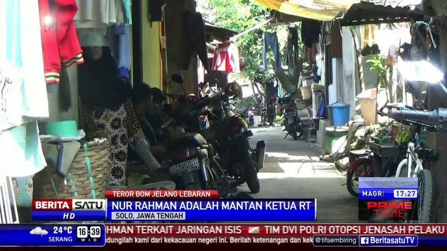 Pelaku Bom Bunuh Diri Diduga Mantan Ketua RT di Sangkrah