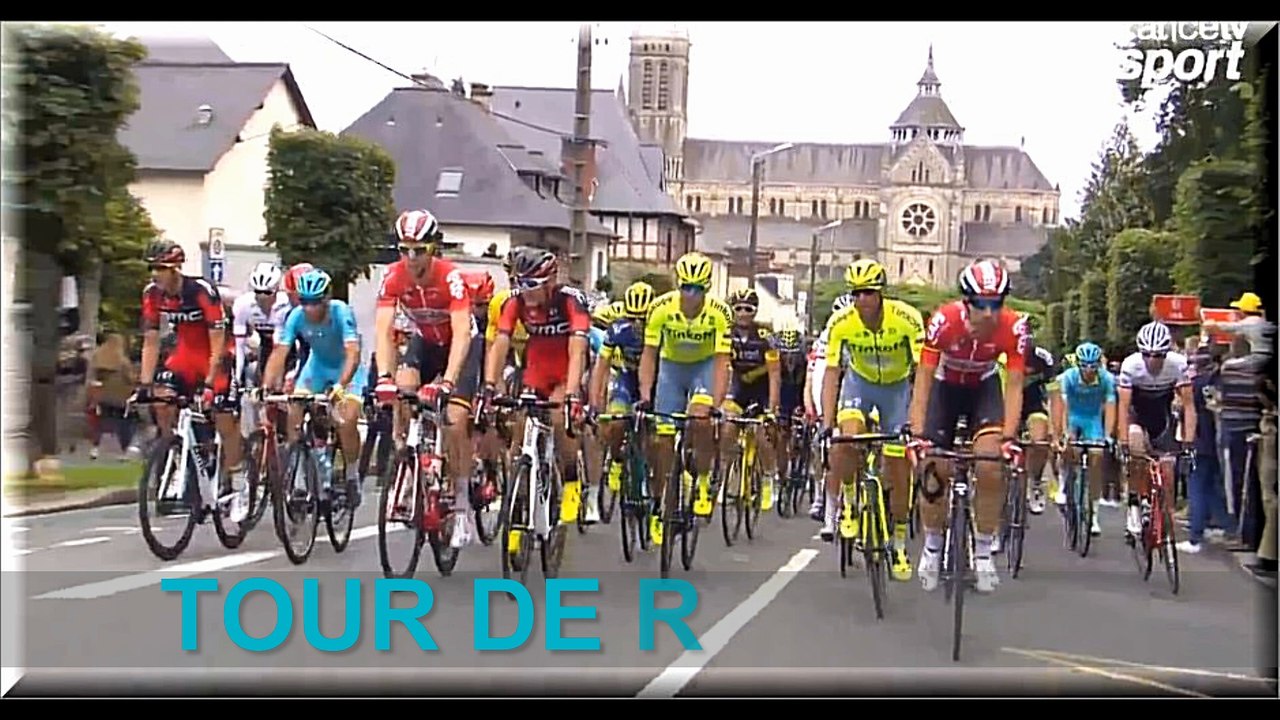 vidéo partielle de la 3ème Etape Tour de France 2016