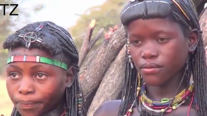 African Hamar Tribes life - Rituals of Hamar Tribe at Ethiopia