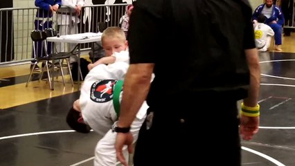 10 year old kid jiu jitsu  BJJ 2012 Michigan Jiu-jitsu Championship first place match