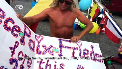 Euro 2016: Fan cycles from Münster to Paris | DW News