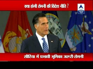 Download Video: Mitt Romney attacks Barack Obama`s Middle East policy