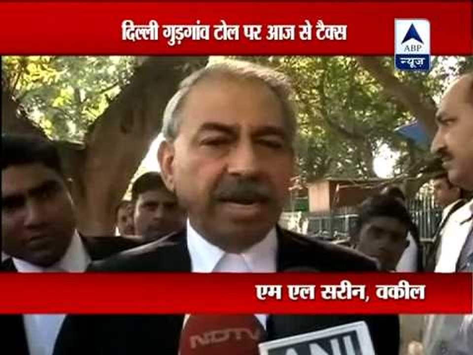 Vehicles plying on Gurgaon expressway to pay toll again