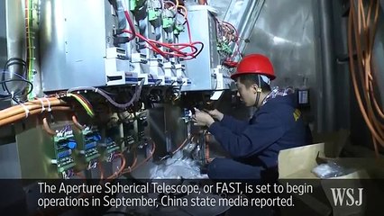 China Completes World's Largest Radio Telescope