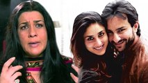 Saif Ali Khan's First Wife Amrita Singh ANGRY On Kareena's PREGNANCY