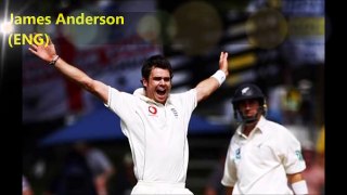 Top 10 Wicket Takers of 2015 (Test Cricket)