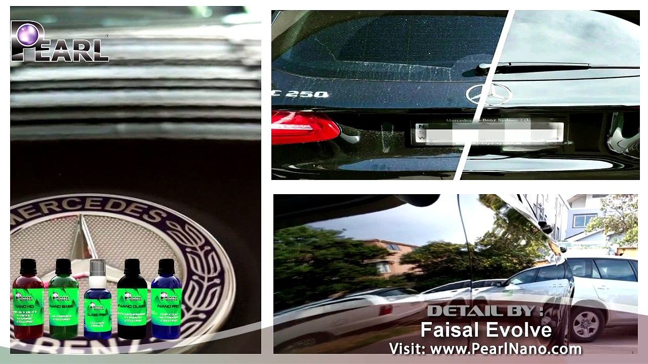 Faisal Evolve and Pearl Nano Coatings - Super Hydrophobic Nano Coatings