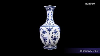 Old Vase Used as a Doorstop for 36 Years Auctions for $850,000