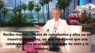 Justin Bieber en Ellen - ( traducido al español ) - 28 / 01 / 2015