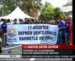 17 Ağustos 1999 Depreminde hayatını kaybedenler törenlerle anıldı 17.08.09