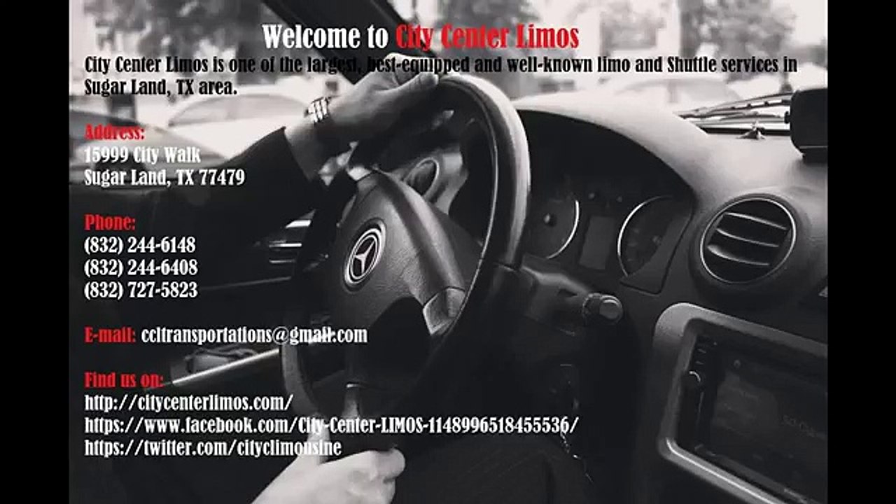 TAXI IN SUGARLAND, TX| TAXI IN STAFFORD, TX -  CITY CENTER LIMOS