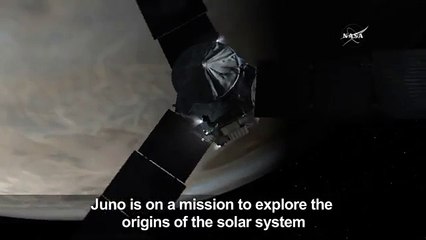 NASA's Juno spacecraft orbits Jupiter, 'king of solar system'