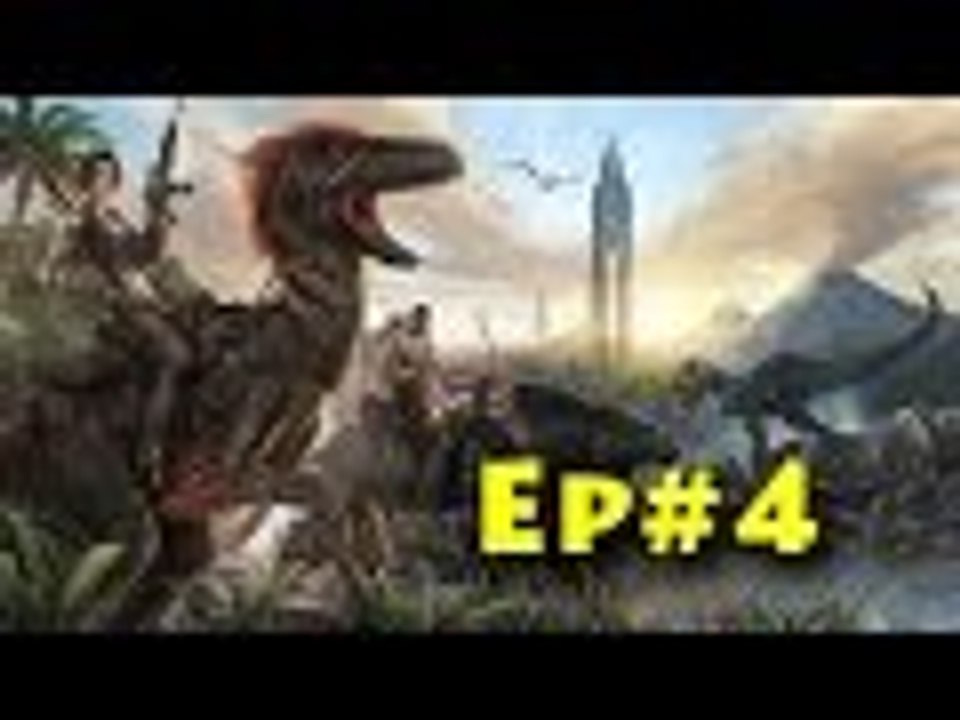 Xbox One Ark Survival Evolved Ep#4 Flight and bridge building