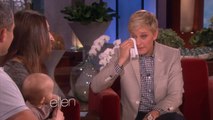 Ellen Meets An Very Emotional Baby!