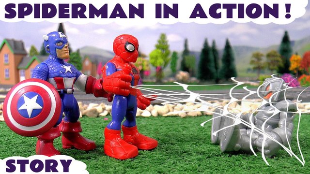 AVENGERS IN ACTION - Join Spiderman and the Avengers as they battle an evil Stormtrooper, Venom and Ultron as they open Marvel 500 Surprise Blind Bags, Featuring Paw Patrol, Thomas and Friends, Peppa Pig and many more superheroes and family fun toys