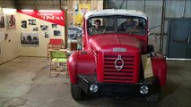 La galerie du camion ancien à Montceau-les-Mines en Saône-et-Loire