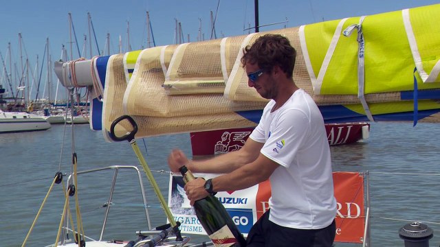 Solitaire Bompard Le Figaro - ITV C. Dalin (Skipper MACIF 2015)