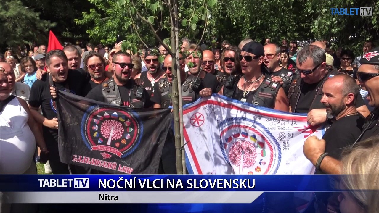 Noční vlci zasadili lipu slovanskej vzájomnosti