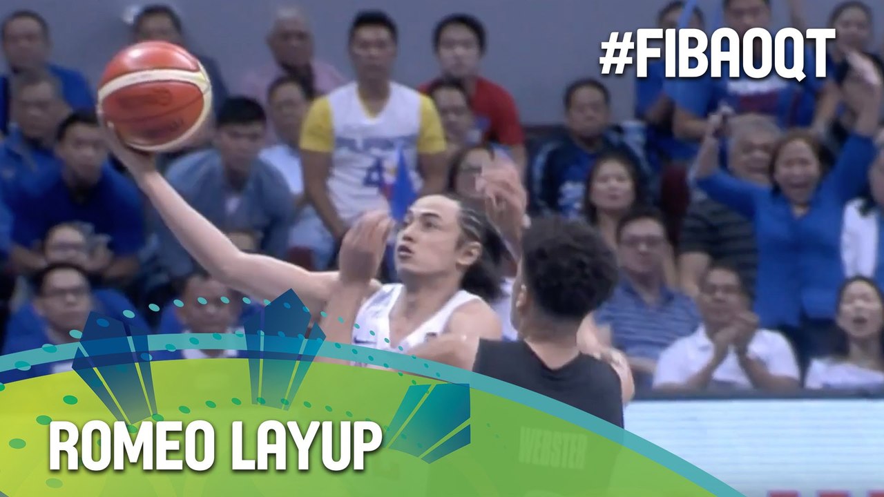 Romeo with the steal and fast-break finish
