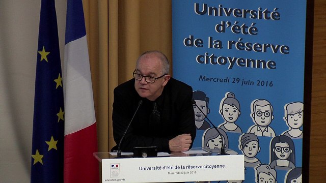 Université d'été de la Réserve citoyenne de l'Éducation nationale : synthèse des travaux et perspectives