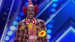 Richie the Barber Circus Clown Tattooed Clown Scares Simon Cowell America's Got Talent 2016