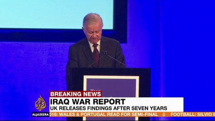 Iraq War report: UK releases findings after seven years