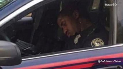 Atlanta Cop Caught Napping on the Job Goes Viral